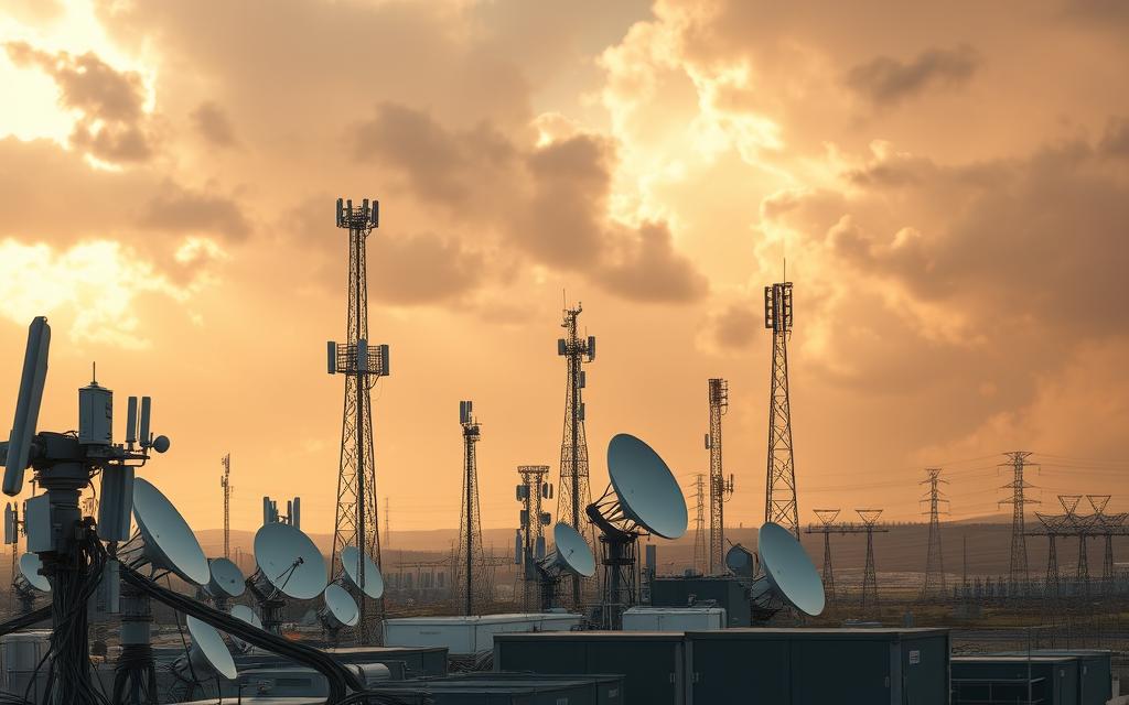 Emergency communication infrastructure components