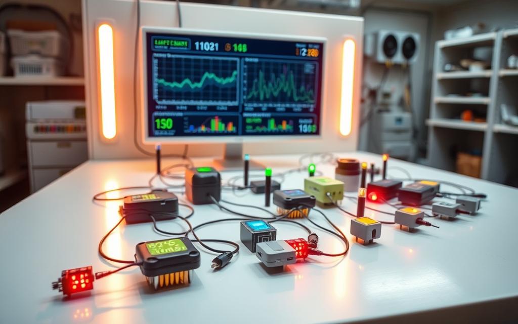 IoT environmental monitoring sensors